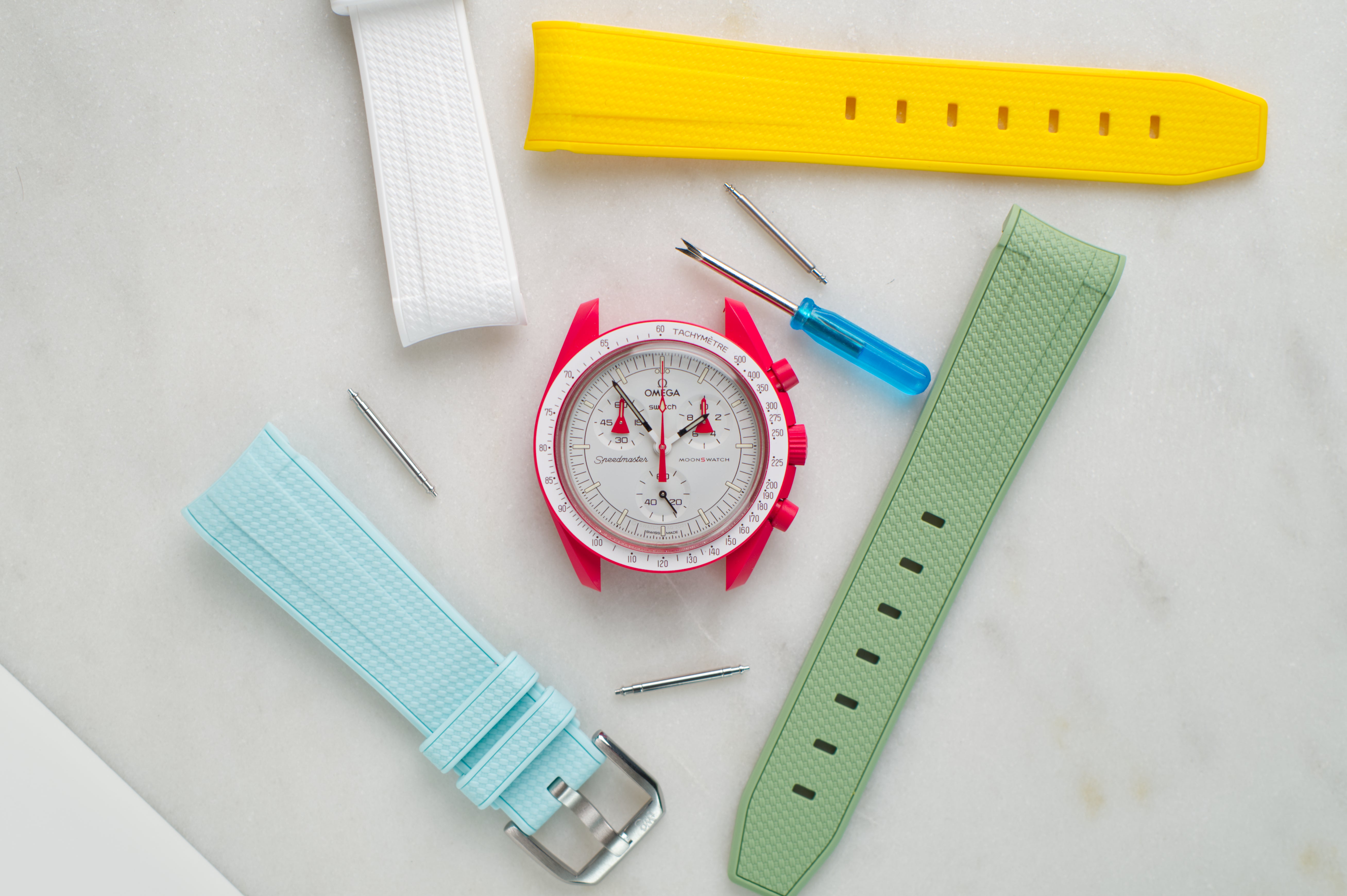 Omega X Swatch MoonSwatch Kautschukband – TheWristGuy