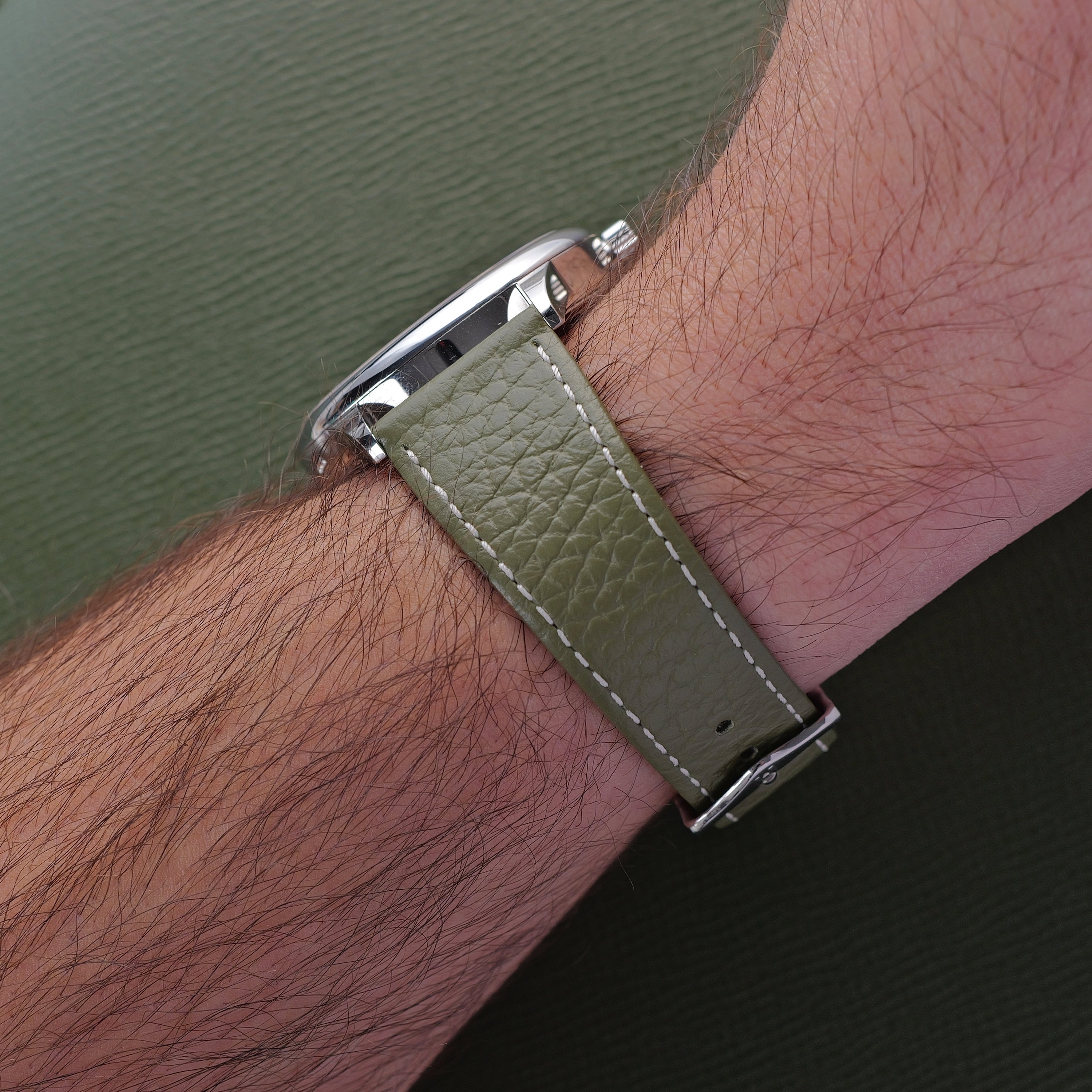 Hirsch x TWG Bologna "Olivgrün"