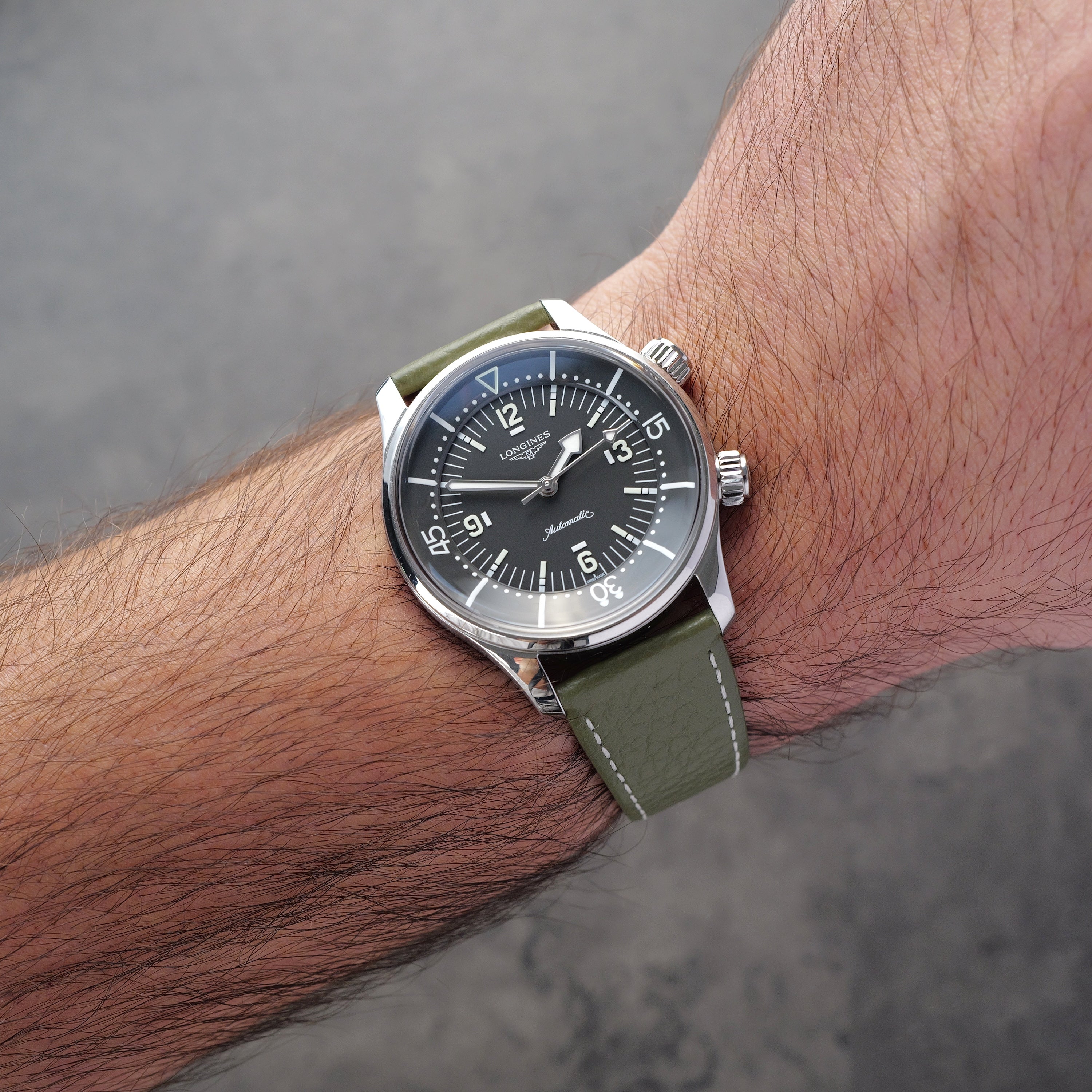 Hirsch x TWG Bologna "Olivgrün"