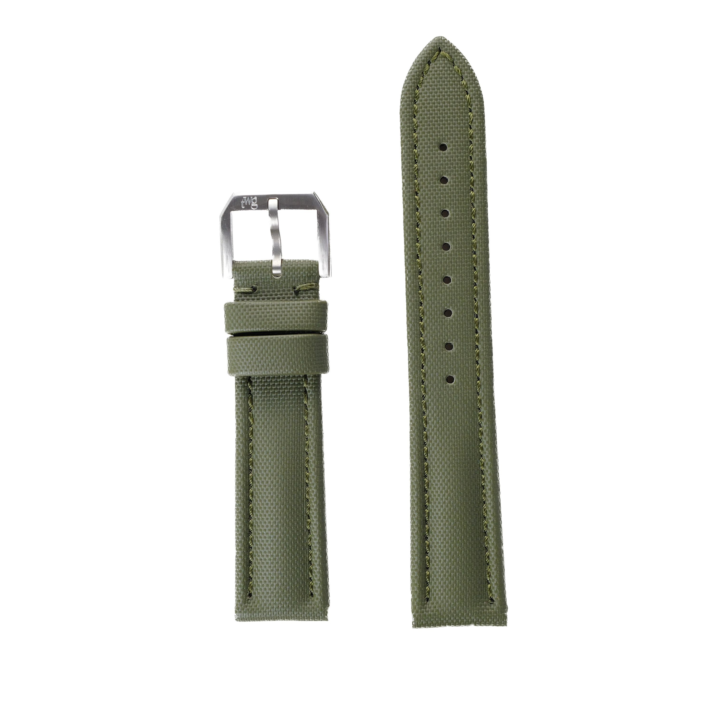 Wasserfestes Segeltuch-Band, Olivgrün