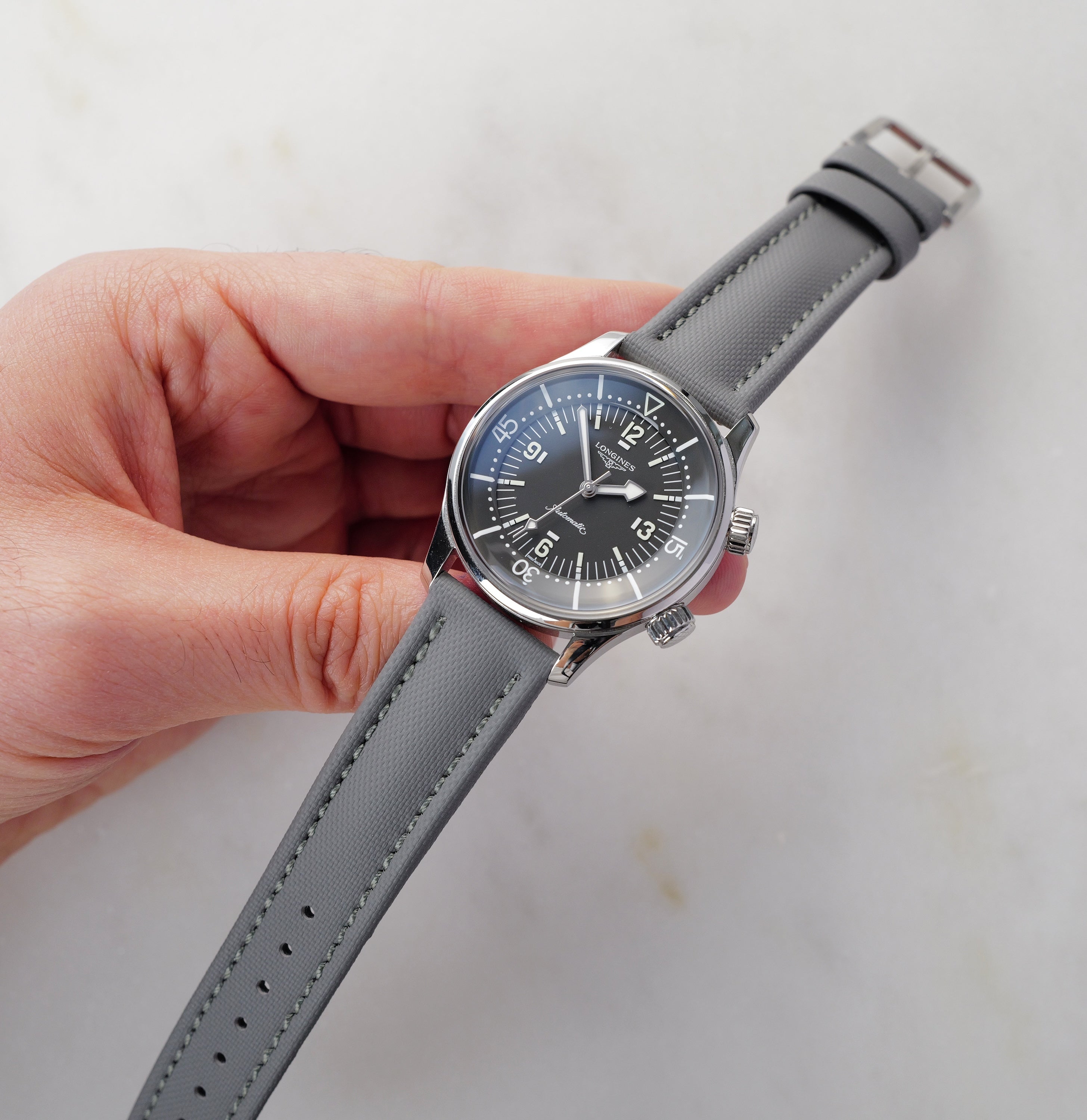 Wasserfestes Segeltuch-Band, Himmelgrau