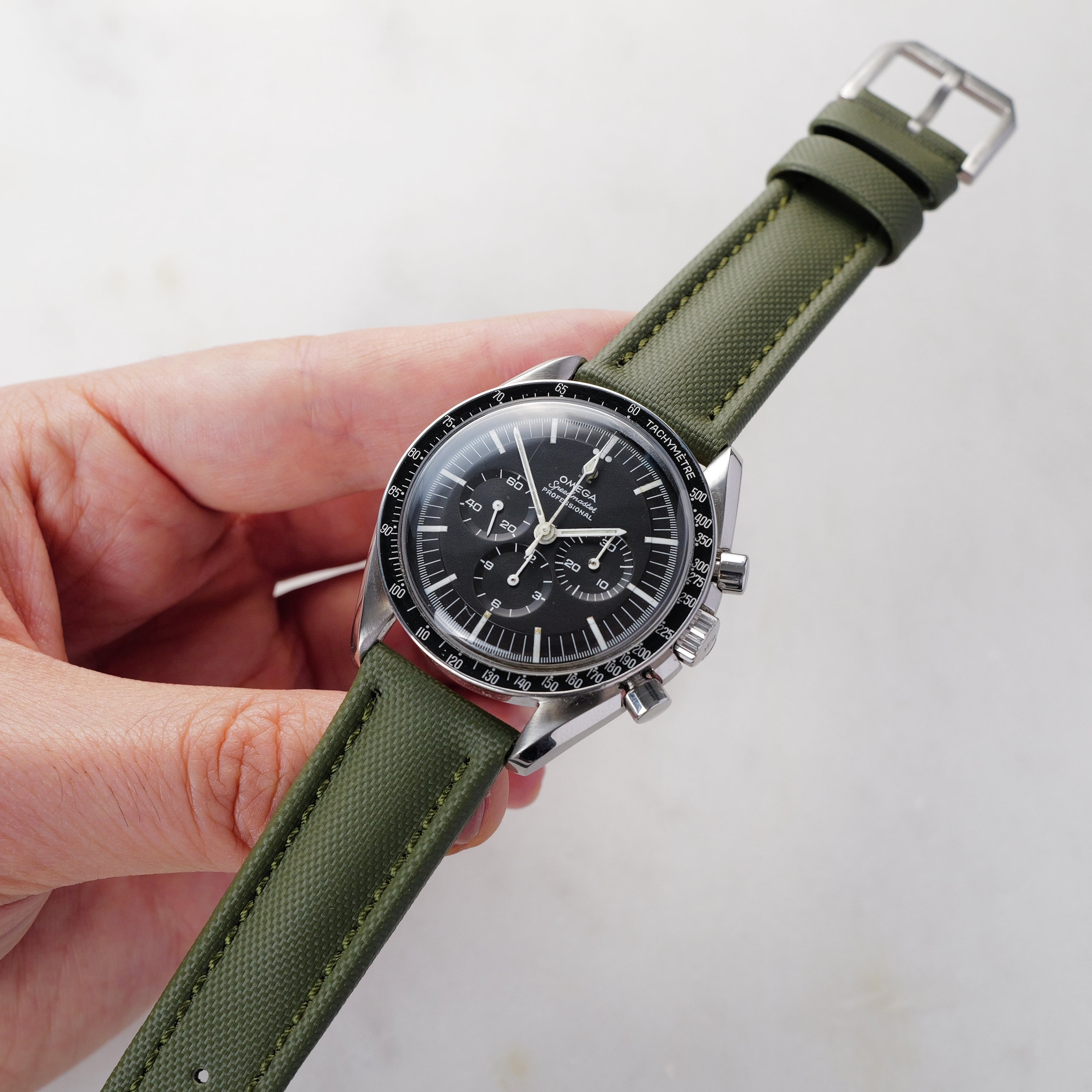 Wasserfestes Segeltuch-Band, Olivgrün