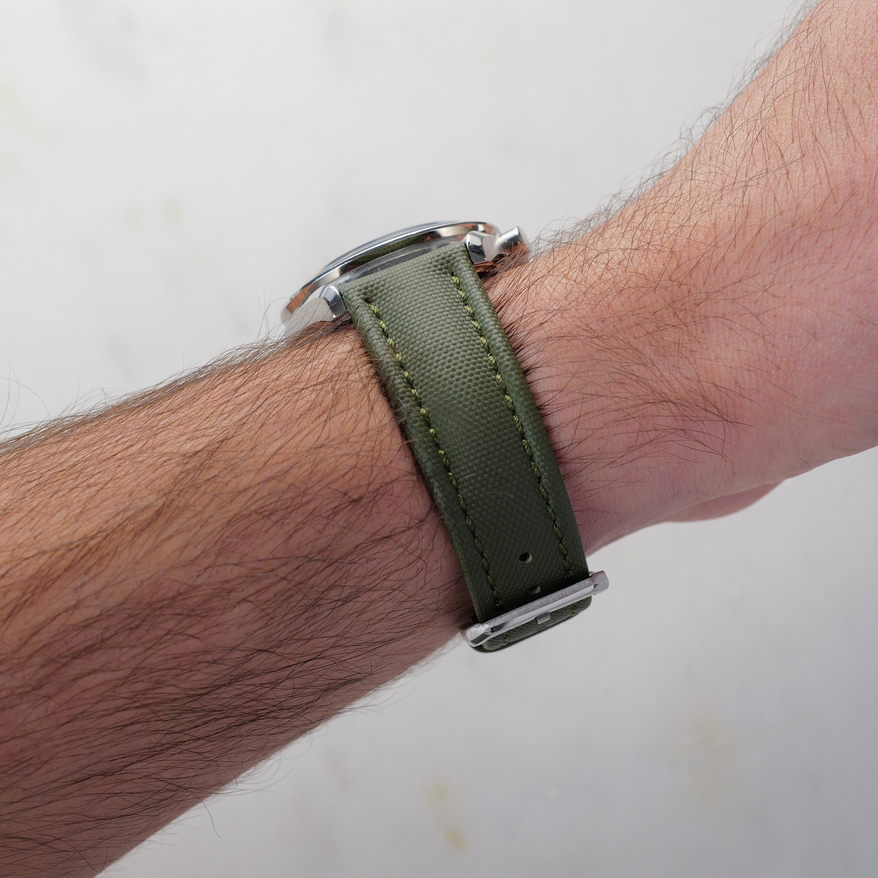 Wasserfestes Segeltuch-Band, Olivgrün