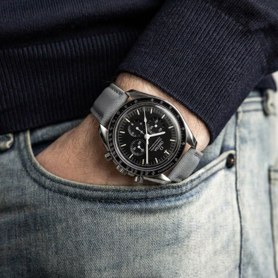 Wasserfestes Segeltuch-Band, Himmelgrau