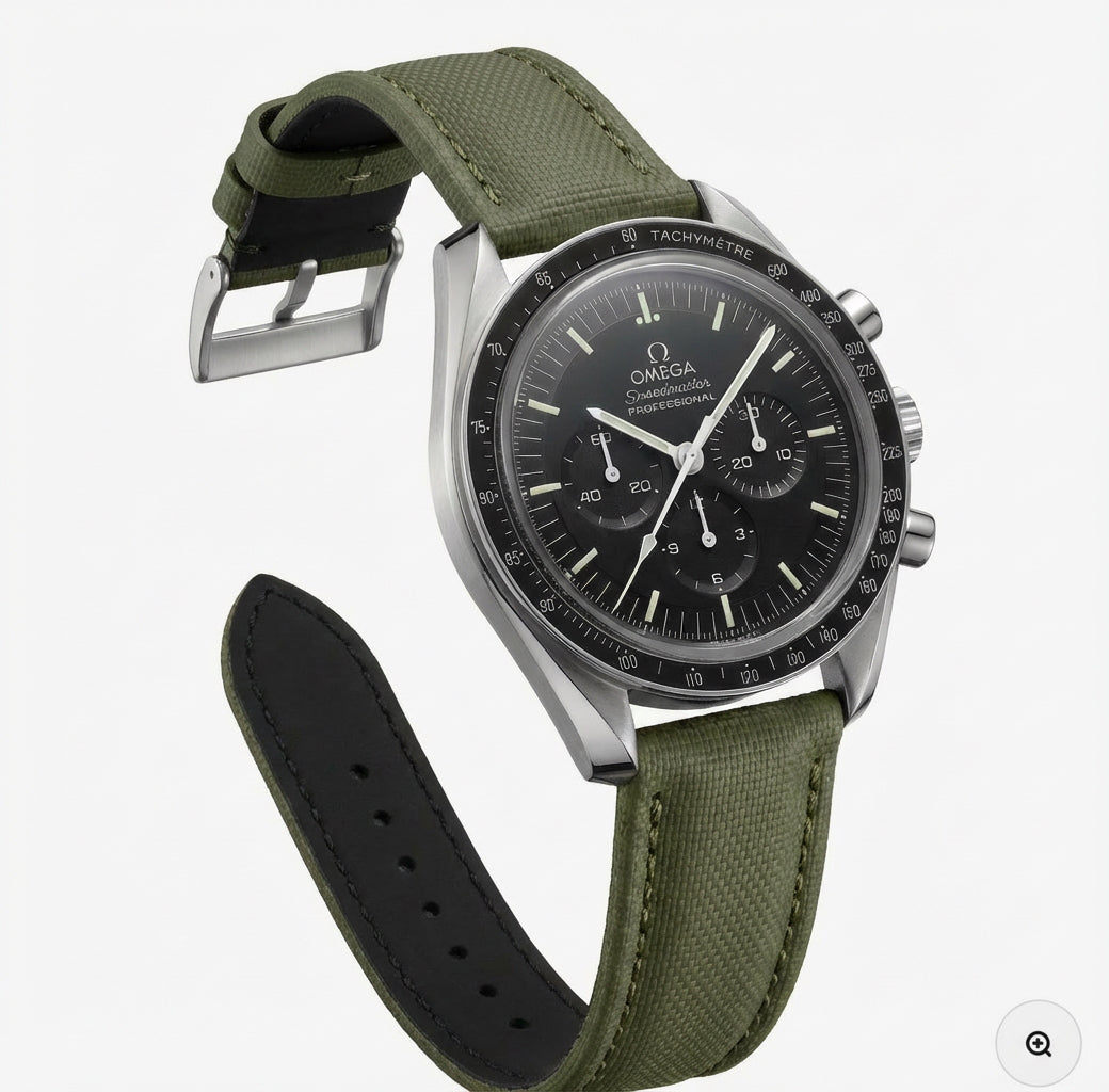 Wasserfestes Segeltuch-Band, Olivgrün