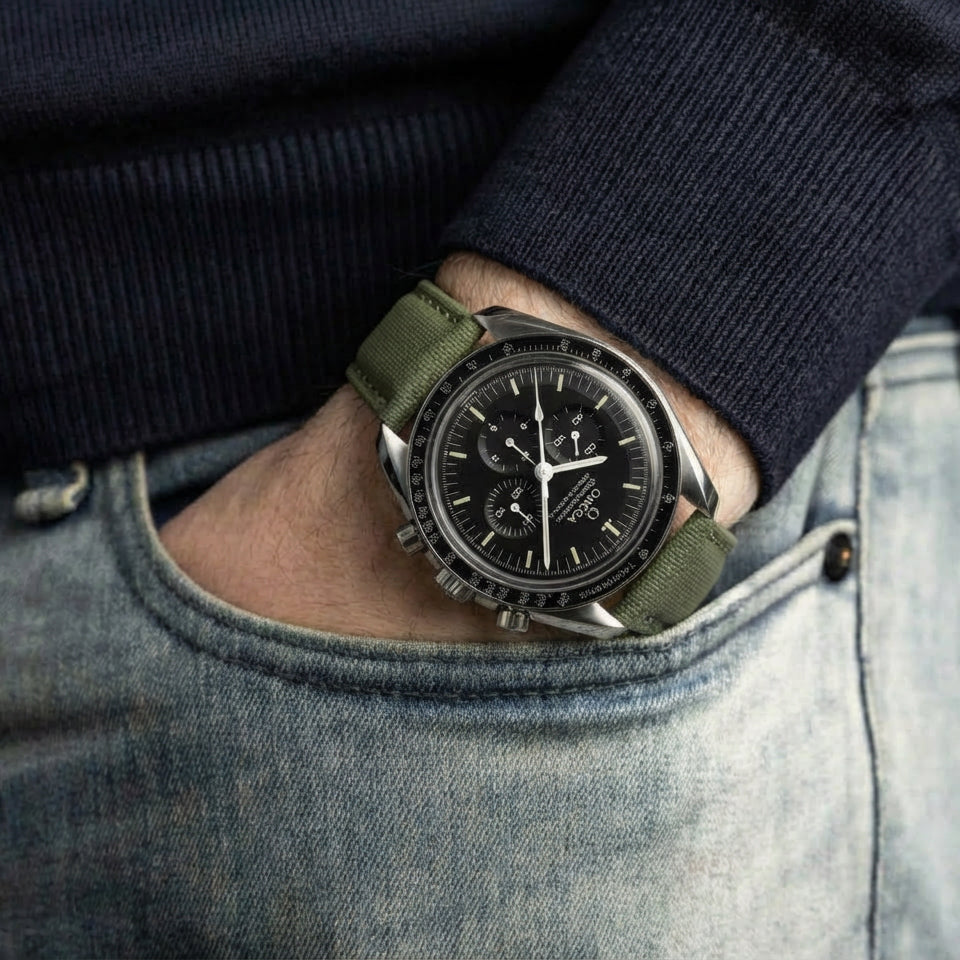 Wasserfestes Segeltuch-Band, Olivgrün