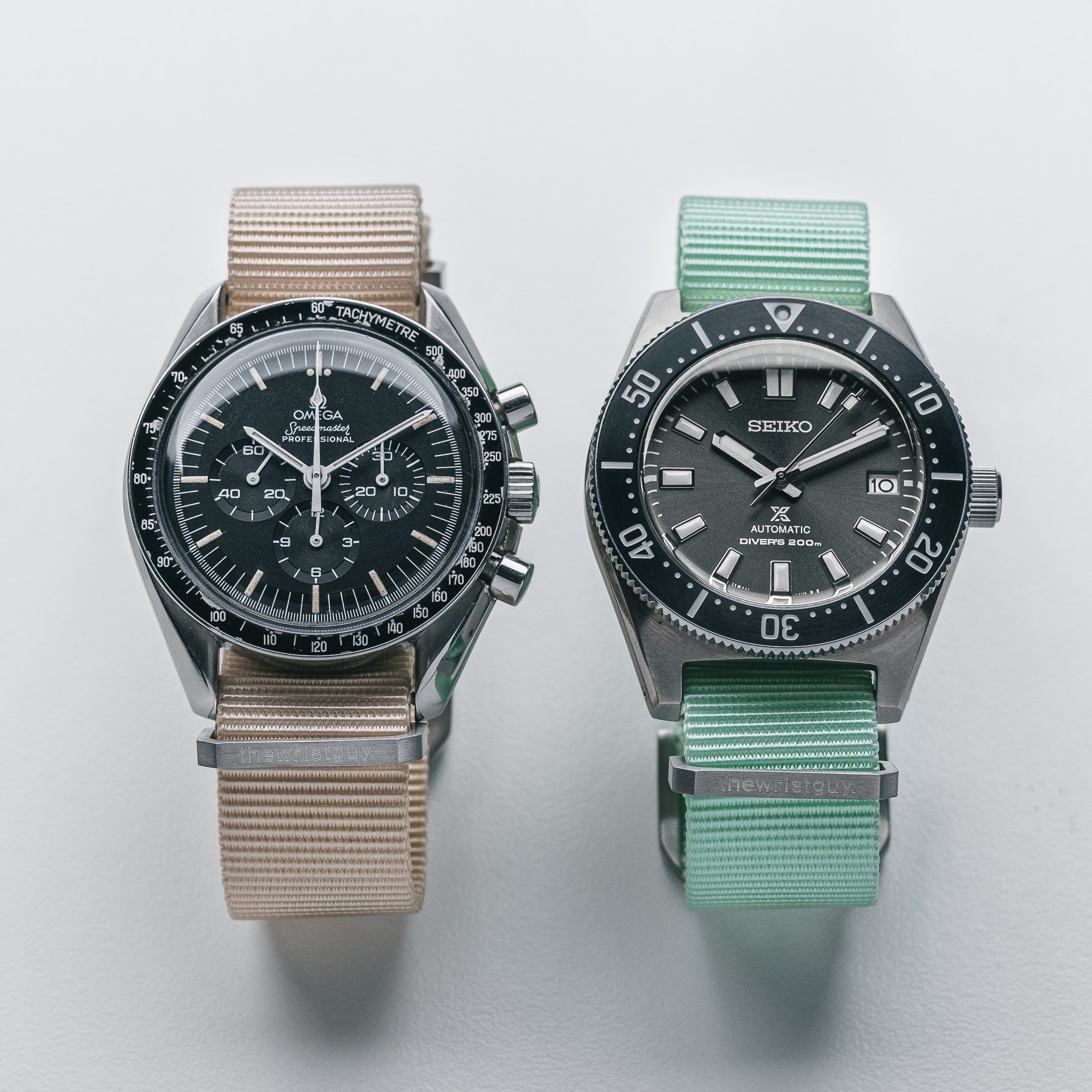 Strapazierfähiges Nylonmaterial des Horizon NATO 3.0 Signature Mint – fein gewebt und angenehm zu tragen