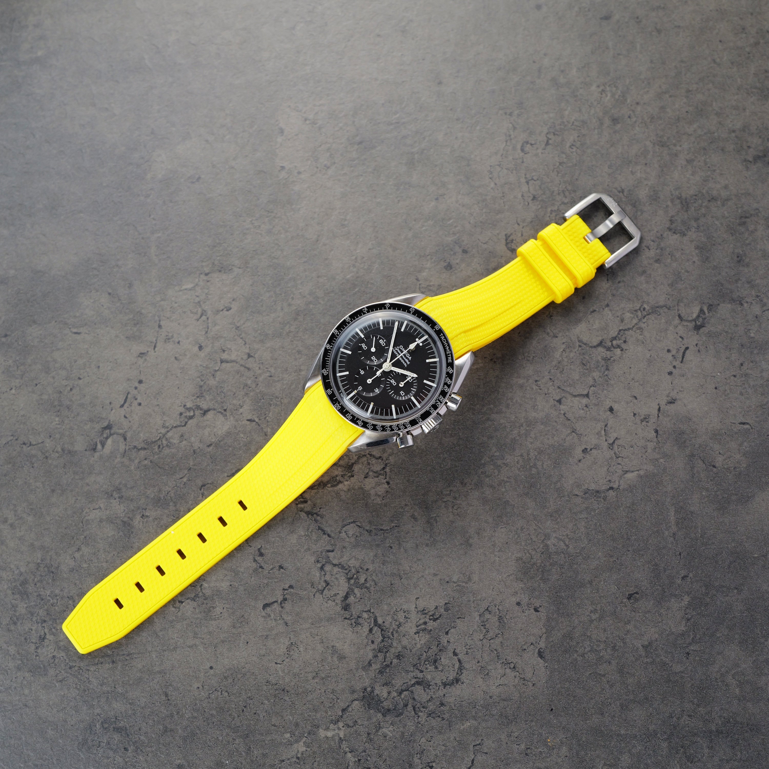 Omega X Swatch MoonSwatch Kautschukband, Gelb