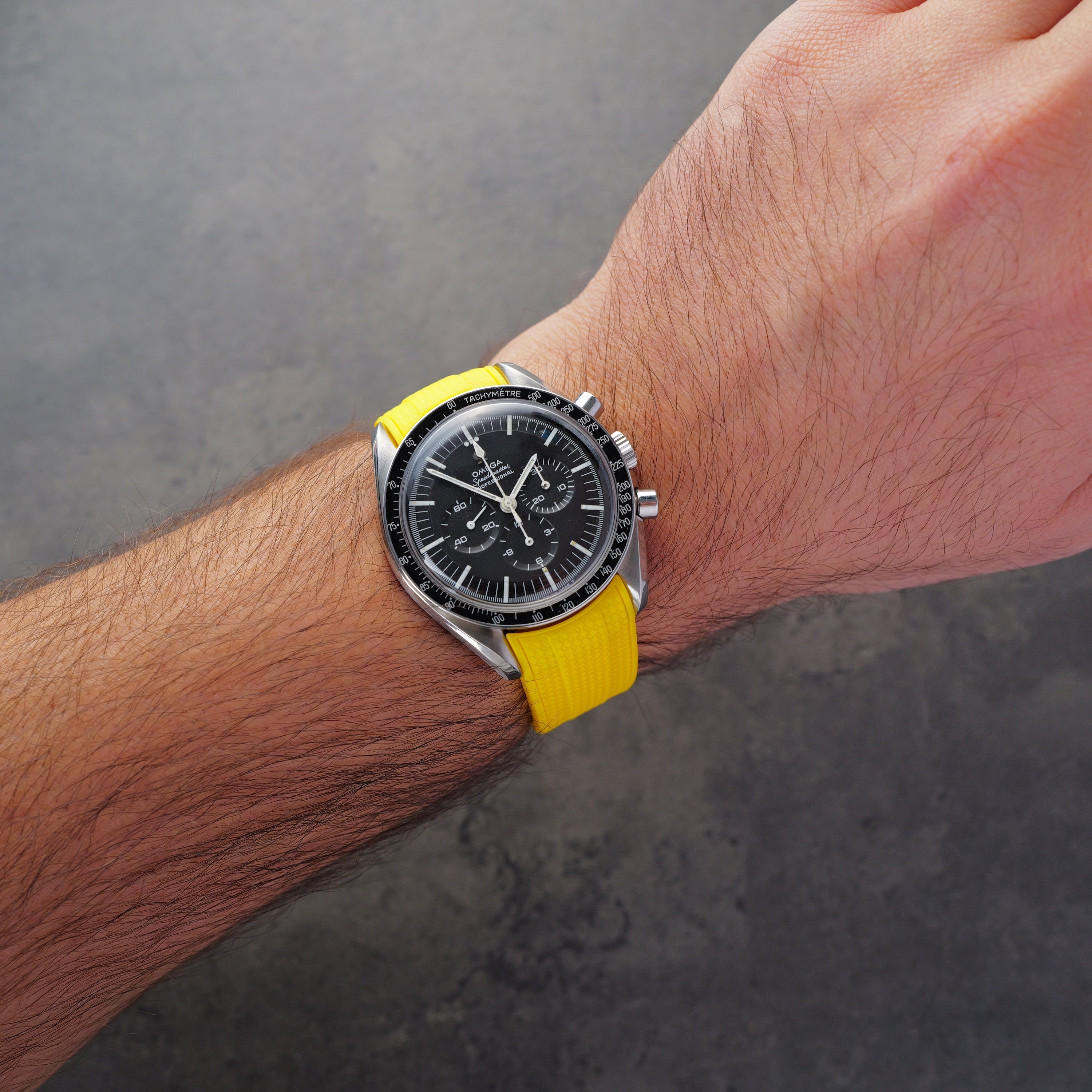 Omega X Swatch MoonSwatch Kautschukband, Gelb